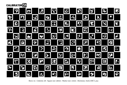 Calibration CharuCo Board